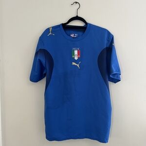 Vintage Italian soccer jersey.
